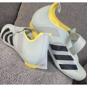 NEW Adidas The Indoor Cycling Shoe M-8.5 / W-10 Green & Yellow Interior GX1668